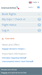 Mobile Screenshot of americanairlines.co.uk